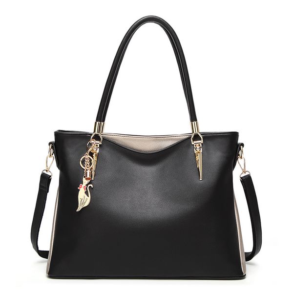high qulity classic designer womens handbags fashion ladies tote pu leather clutch shoulder bags female purse shopping bags 4 colors a6112, Black
high qulity classic designer womens handbags fashion ladies tote pu leather clutch shoulder bags female purse shopping bags 4 colors a6112, Black