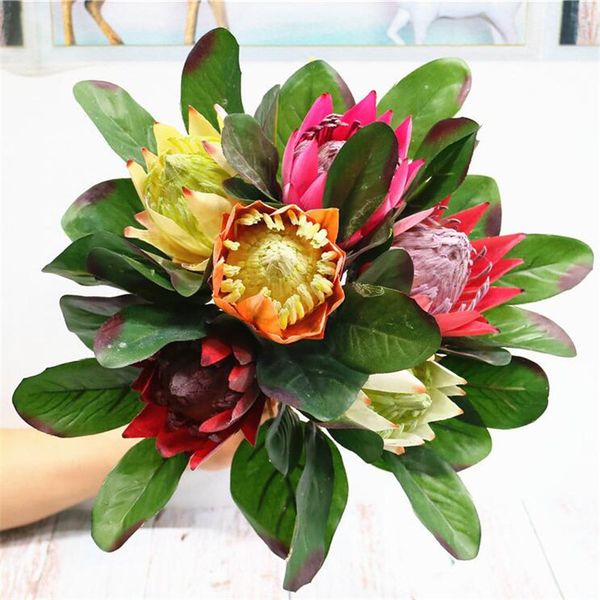 6pcs fake single stem promaster flower 19.69" length simulation emperor flowers for wedding home showcase decoration
6pcs fake single stem promaster flower 19.69" length simulation emperor flowers for wedding home showcase decoration