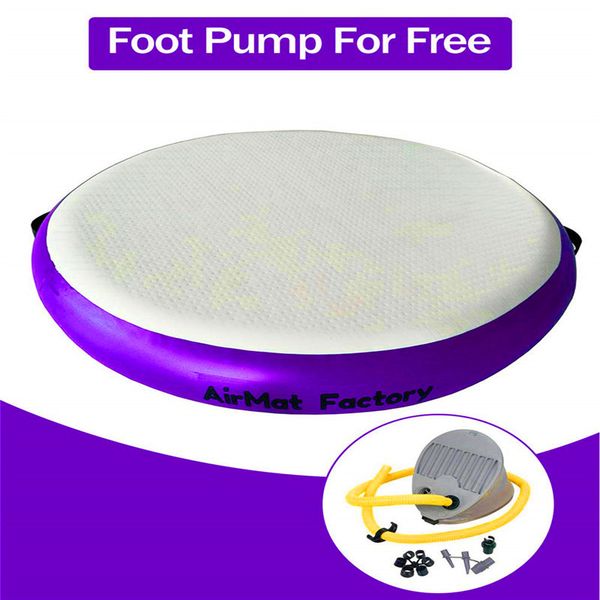 diameter 0.7m x height 0.1m round air spot inflatable round springboard for gymnastics
diameter 0.7m x height 0.1m round air spot inflatable round springboard for gymnastics