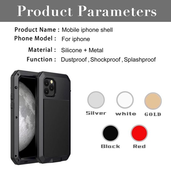 new model tri-proof phone case for iphone 11 pro max drop-resistant scratch-resistant metal+soft tpu reliable
new model tri-proof phone case for iphone 11 pro max drop-resistant scratch-resistant metal+soft tpu reliable