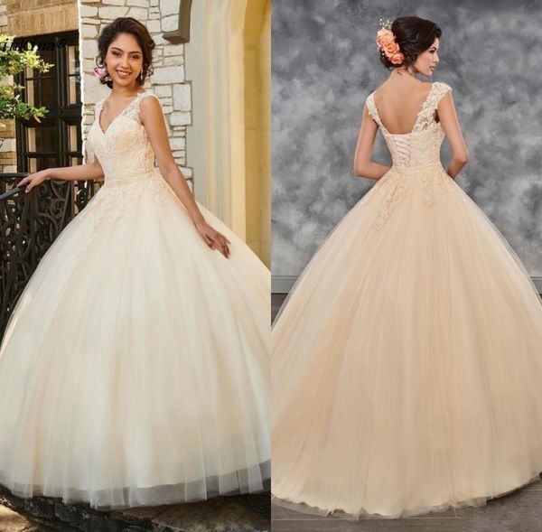 Ivory Lace Ball Gown Prom Dresses 2019 Tulle V-neck Bodice Satin Long Evening Gowns Party Dresses
Ivory Lace Ball Gown Prom Dresses 2019 Tulle V-neck Bodice Satin Long Evening Gowns Party Dresses