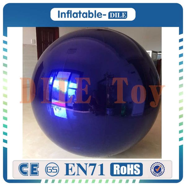 Inflatable Mirror Ball Shopping Mall L Lobby Hanging Decoration Wedding Christmas Mirror Arch Mirror Ball Sphere Globe