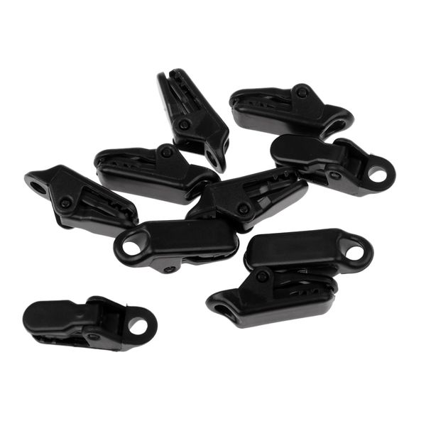 10pcs camping tent clip clamp fastener hanging hook outdoor tent snaps black 33 x 10 x 13mm
10pcs camping tent clip clamp fastener hanging hook outdoor tent snaps black 33 x 10 x 13mm