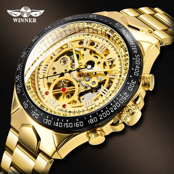 winner men automatic mechanical watch fashion causal self-wind skeleton luminous wristwatch male business clock, Slivery;brown
winner men automatic mechanical watch fashion causal self-wind skeleton luminous wristwatch male business clock, Slivery;brown
