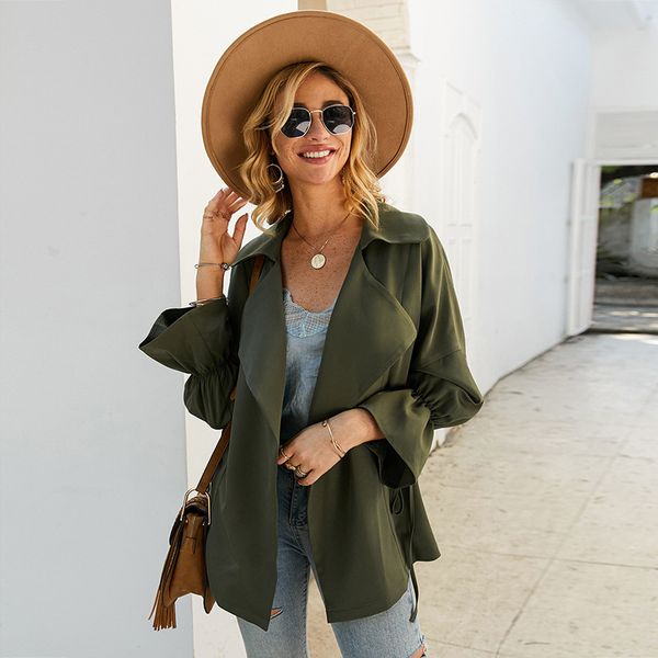 2020 new autumn winter blazer women casual notched solid butterfly sleeve blazer coat, White;black
2020 new autumn winter blazer women casual notched solid butterfly sleeve blazer coat, White;black