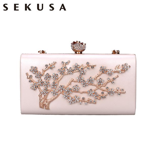 sekusa pu fashion women evening bags diamonds metal day clutch shoulder chain rhinestones weddign bridal handbags
sekusa pu fashion women evening bags diamonds metal day clutch shoulder chain rhinestones weddign bridal handbags