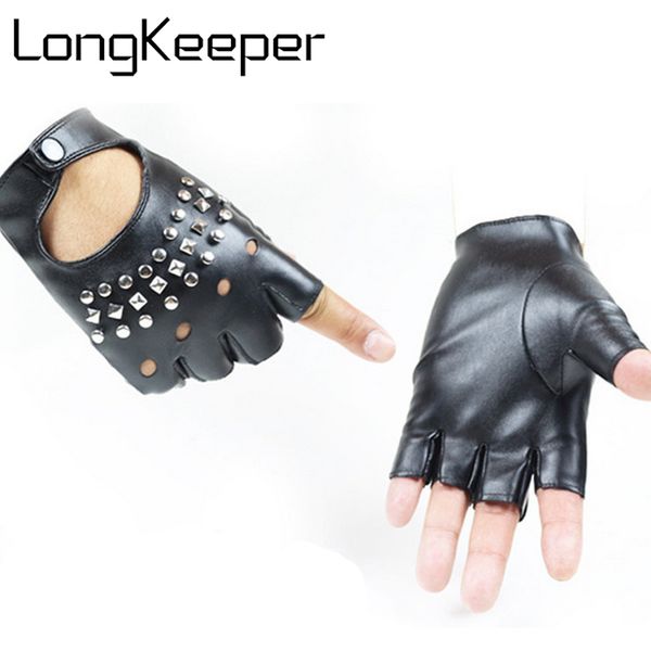 longkeeper fashion half finger driving women gloves pu leather fingerless gloves for women black mittens gl113, Blue;gray
longkeeper fashion half finger driving women gloves pu leather fingerless gloves for women black mittens gl113, Blue;gray