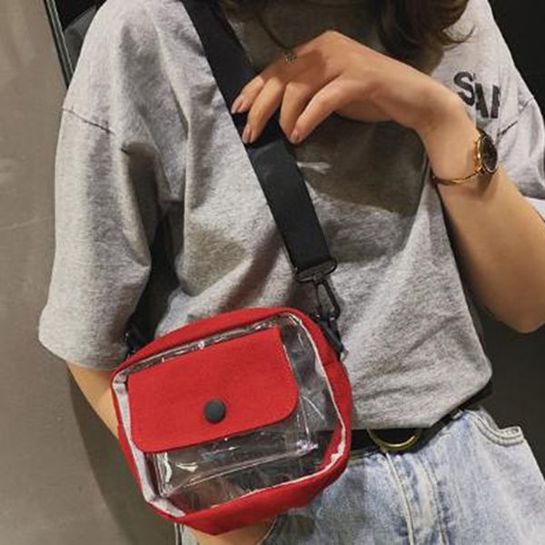 women handbags 2020 fashion girls canvas transparent jelly student shoulder handbags messenger bag femme transparent bags
women handbags 2020 fashion girls canvas transparent jelly student shoulder handbags messenger bag femme transparent bags