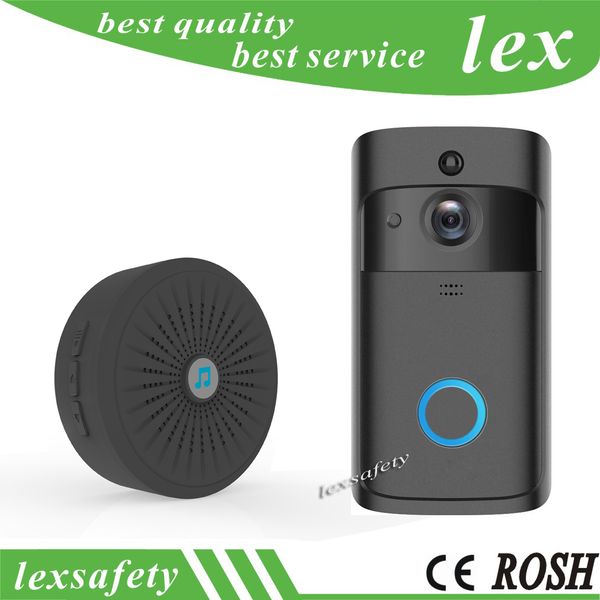 1 set wifi intelligent video doorbell hd 720p visual camera ring ir+dingdong for ios night vision video intercom door ring phone
1 set wifi intelligent video doorbell hd 720p visual camera ring ir+dingdong for ios night vision video intercom door ring phone