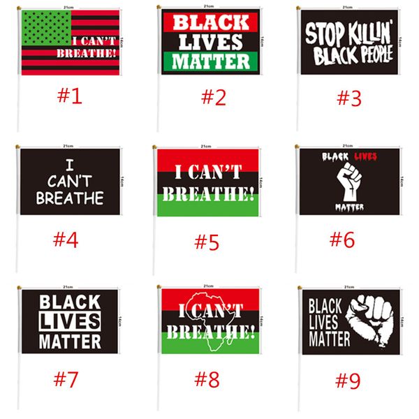 21*14cm i can't breathe justice flag for black people us handheld outdoors banner flag polyester black lives matter peace flag 2020 sal
21*14cm i can't breathe justice flag for black people us handheld outdoors banner flag polyester black lives matter peace flag 2020 sal
