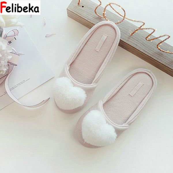 felibeka autumn pink air cotton thick base shoes slippers lady heart fluff comfortable warmth indoorfloor home women slippers, Black
felibeka autumn pink air cotton thick base shoes slippers lady heart fluff comfortable warmth indoorfloor home women slippers, Black
