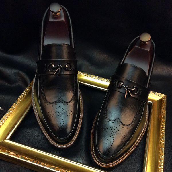 fashion elegant wedding shoes men microfiber solid formal dress shoes slip-on round toe spring autumm oxfords, Black
fashion elegant wedding shoes men microfiber solid formal dress shoes slip-on round toe spring autumm oxfords, Black