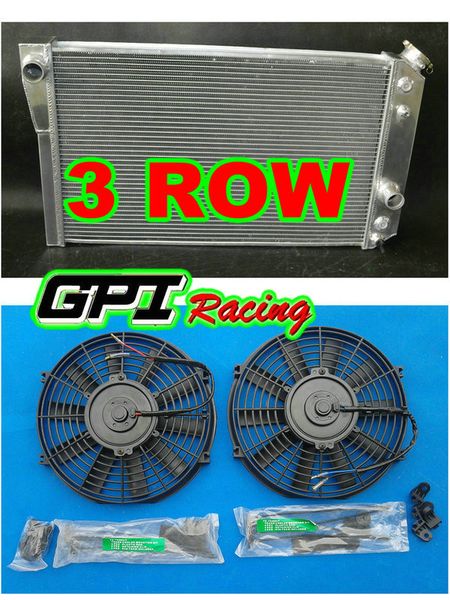 3 row aluminum radiator &fan 1984-1990 for chevy corvette 5.7 l83/s10 v8 conversions
3 row aluminum radiator &fan 1984-1990 for chevy corvette 5.7 l83/s10 v8 conversions
