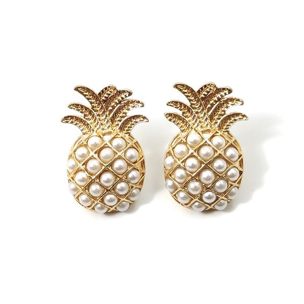 fashion trend fun pineapple earrings ladies pearl earrings simple temperament wild sweet personality fruit earrings wholesale, Golden;silver
fashion trend fun pineapple earrings ladies pearl earrings simple temperament wild sweet personality fruit earrings wholesale, Golden;silver
