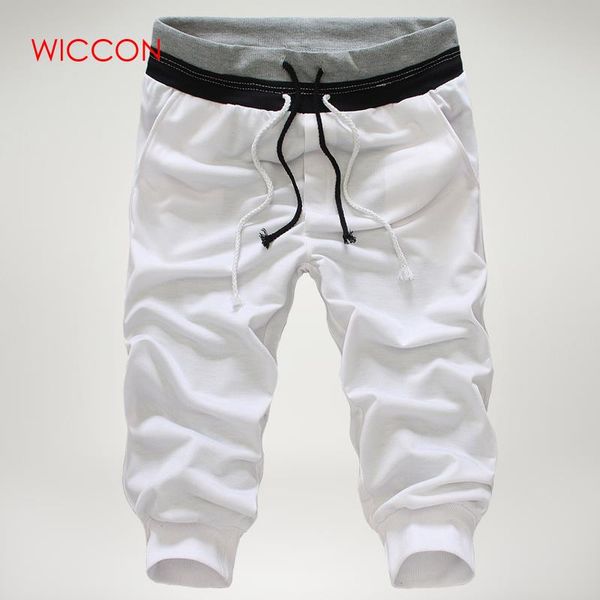 spring summer mens new harem trousers shorts patchwork drawstring shorts jogger, White;black
spring summer mens new harem trousers shorts patchwork drawstring shorts jogger, White;black