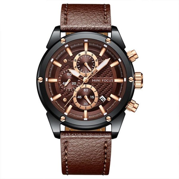 hobbylane men quartz watch 3 sub-dial date luminous waterproof genuine leather strap wristwatch, Slivery;brown
hobbylane men quartz watch 3 sub-dial date luminous waterproof genuine leather strap wristwatch, Slivery;brown