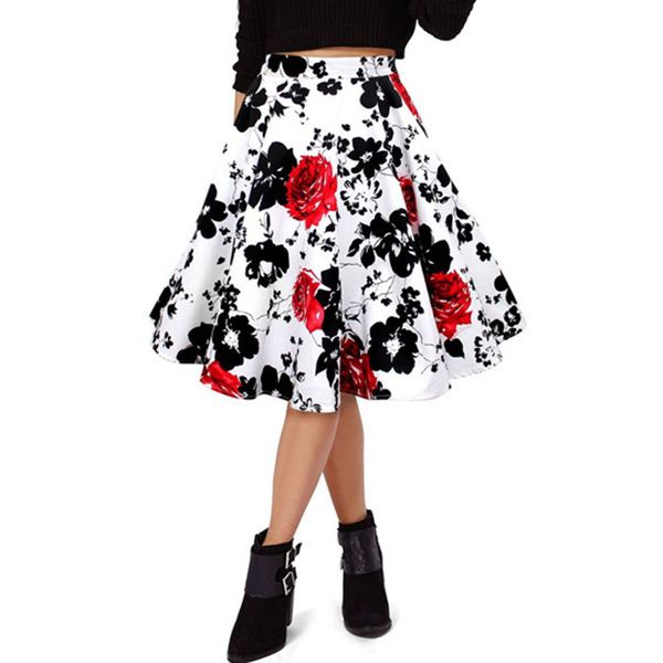 2019 лето новый ретро юбка pettiskirt высокая талия большой качели слово юбка точка печати юбка, Black
2019 лето новый ретро юбка pettiskirt высокая талия большой качели слово юбка точка печати юбка, Black