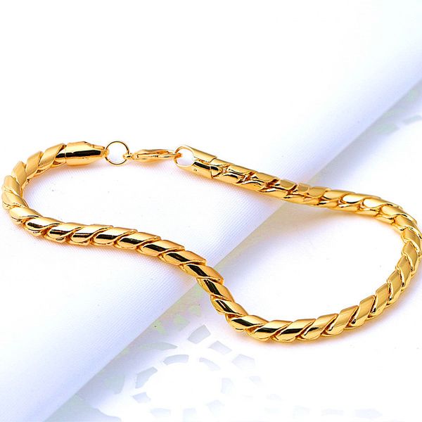charm bracelets golden snake bone bracelet classic fashion wild woman hand jewelry chain, Golden;silver
charm bracelets golden snake bone bracelet classic fashion wild woman hand jewelry chain, Golden;silver