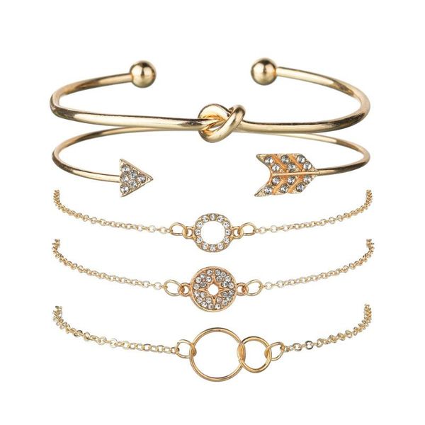 2020 charm bracelet fashion women girl trendy earrings geometric arrow braclelet compass crystal stund bracelet, Black
2020 charm bracelet fashion women girl trendy earrings geometric arrow braclelet compass crystal stund bracelet, Black