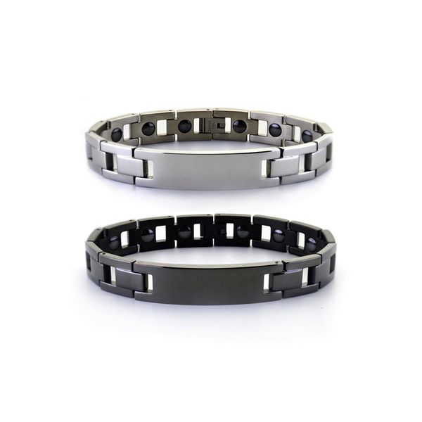 classical style stainless steel chain bracelet with magnetic stone wholesale jewelry fashion black cross power bracelets 2020, Golden;silver
classical style stainless steel chain bracelet with magnetic stone wholesale jewelry fashion black cross power bracelets 2020, Golden;silver