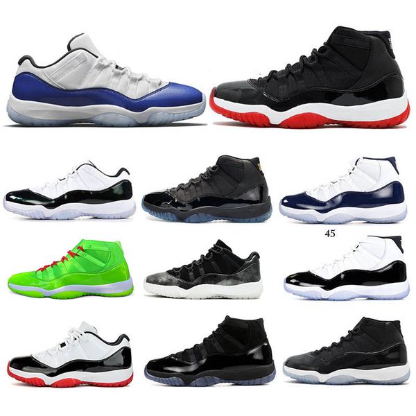 11 11s men women basketball shoes withe bred cap and gown space jam metallic silver low wmns concord gamma blue sports sneakers
11 11s men women basketball shoes withe bred cap and gown space jam metallic silver low wmns concord gamma blue sports sneakers