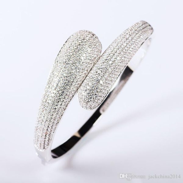 choucong brand new 2019 original luxury jewelry 925 sterling silver pave white sapphire cz diamond wedding engagement drop open bracelet, Golden;silver
choucong brand new 2019 original luxury jewelry 925 sterling silver pave white sapphire cz diamond wedding engagement drop open bracelet, Golden;silver