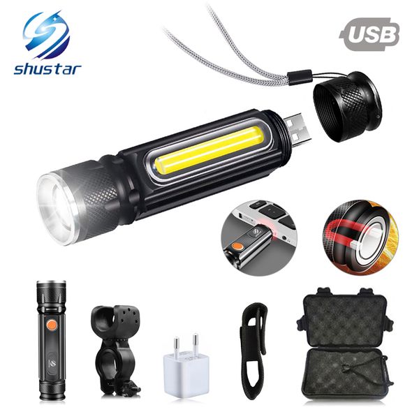 strong bike light waterproof 4 lighting mode led+cob bicycle light usb charging support zoom tail magnet outdoor riding at night
strong bike light waterproof 4 lighting mode led+cob bicycle light usb charging support zoom tail magnet outdoor riding at night