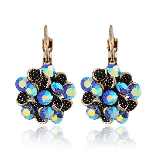 bohemian antique silver-plated fashion earrings women's jewelry european and american leaves flower pendant round earrings, Golden
bohemian antique silver-plated fashion earrings women's jewelry european and american leaves flower pendant round earrings, Golden