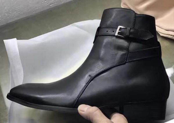 real picture new list handmade mid buckle strap wyatt slp jodhpur black personalized boots
real picture new list handmade mid buckle strap wyatt slp jodhpur black personalized boots
