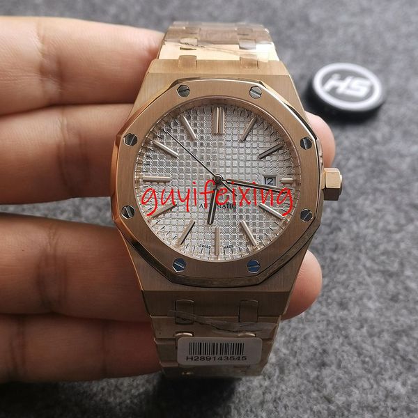2020 new mens luxury watch 15400 15400or 15400st white dial everose stainless steel bracelet waterproof 50m automatic movement wristwatch, Slivery;brown
2020 new mens luxury watch 15400 15400or 15400st white dial everose stainless steel bracelet waterproof 50m automatic movement wristwatch, Slivery;brown