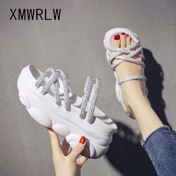 xmwrlw women's summer slippers fashion rhinestone high heels woman summer shoes solid color female beach shoes women slippers, Black
xmwrlw women's summer slippers fashion rhinestone high heels woman summer shoes solid color female beach shoes women slippers, Black