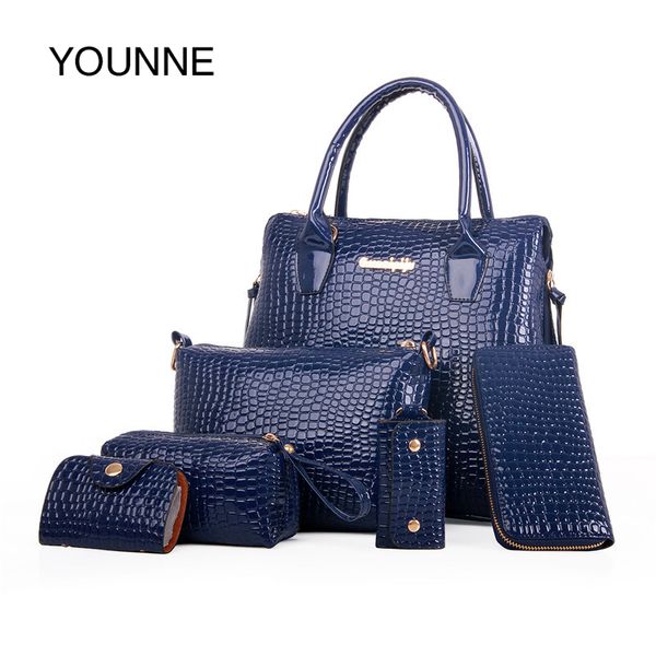 younne women composite bag stone pattern shoulder bag 6 pcs set handbags girl casual clutch messenger pu
younne women composite bag stone pattern shoulder bag 6 pcs set handbags girl casual clutch messenger pu