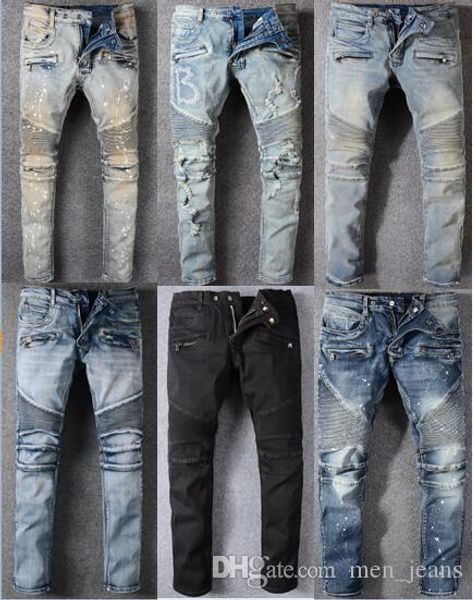trend brand jeans stretch wrinkle slim nostalgic jeans mens feet pants tide brand designer apparel fashion trousers, Blue
trend brand jeans stretch wrinkle slim nostalgic jeans mens feet pants tide brand designer apparel fashion trousers, Blue