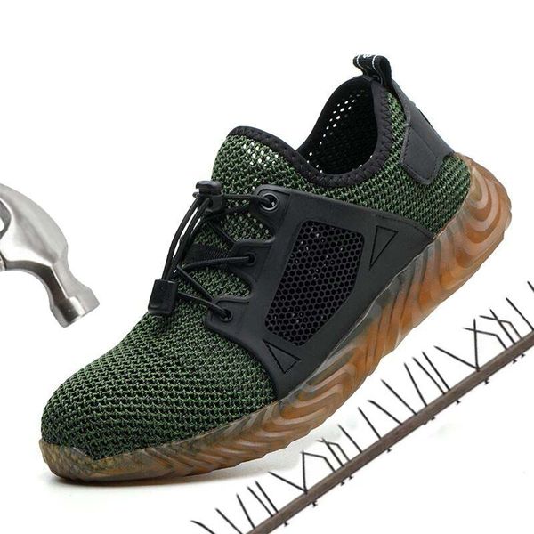 2019 indestructible men and women labor insurance shoes male steel toe work safety boots breathable puncture-proof work sneakers, Black
2019 indestructible men and women labor insurance shoes male steel toe work safety boots breathable puncture-proof work sneakers, Black
