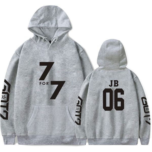 kpop got7 new 7for7 same paragraph autumn fleece hooded sweatshirts korea lovers hoodies 2018 harajuku, Black
kpop got7 new 7for7 same paragraph autumn fleece hooded sweatshirts korea lovers hoodies 2018 harajuku, Black