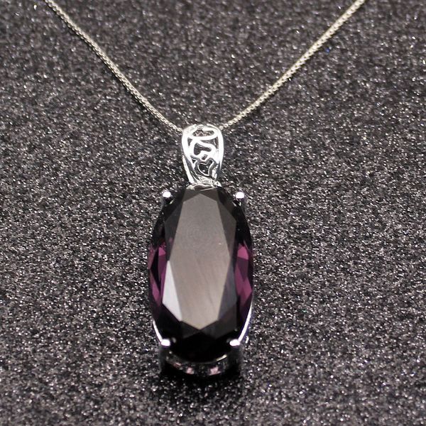 royal solitaire oval shape purple amethyst925 sterling silver charms pendant chain necklace 20 inch
royal solitaire oval shape purple amethyst925 sterling silver charms pendant chain necklace 20 inch