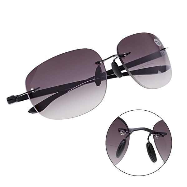 outdoor rimless fishing bifocal reading glasses sunglasses readers +1.0 to +3.5 50jb, White;black
outdoor rimless fishing bifocal reading glasses sunglasses readers +1.0 to +3.5 50jb, White;black