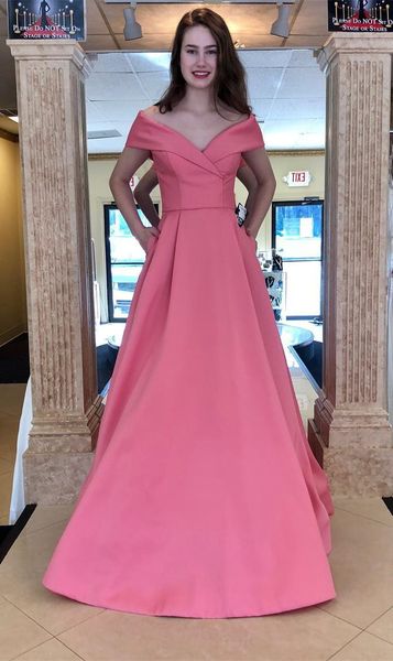vintage long evening dresses off the shoulder with sleeves and pockets a line water melon cocktail formal celebrity prom dress, Black;red
vintage long evening dresses off the shoulder with sleeves and pockets a line water melon cocktail formal celebrity prom dress, Black;red