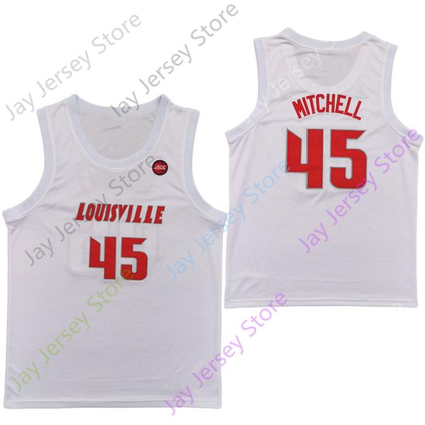2020 new ncaa louisville jerseys 45 mitchell college basketball jersey white size youth adult, Black;red
2020 new ncaa louisville jerseys 45 mitchell college basketball jersey white size youth adult, Black;red