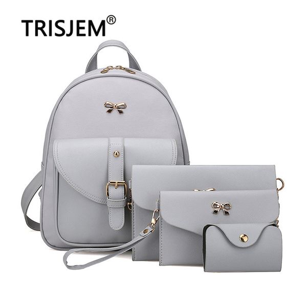 backpack bow female shoulder bag fashion 4 sets grey backpacks luggage mochila backpacks for teenage girls bookbag sac
backpack bow female shoulder bag fashion 4 sets grey backpacks luggage mochila backpacks for teenage girls bookbag sac