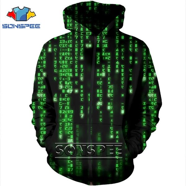 3d print anime long sleeve movie digital the matrix long sleeve sweatshirt jacket code harajuku zipper shirt hoodies rock hoodie, Black
3d print anime long sleeve movie digital the matrix long sleeve sweatshirt jacket code harajuku zipper shirt hoodies rock hoodie, Black