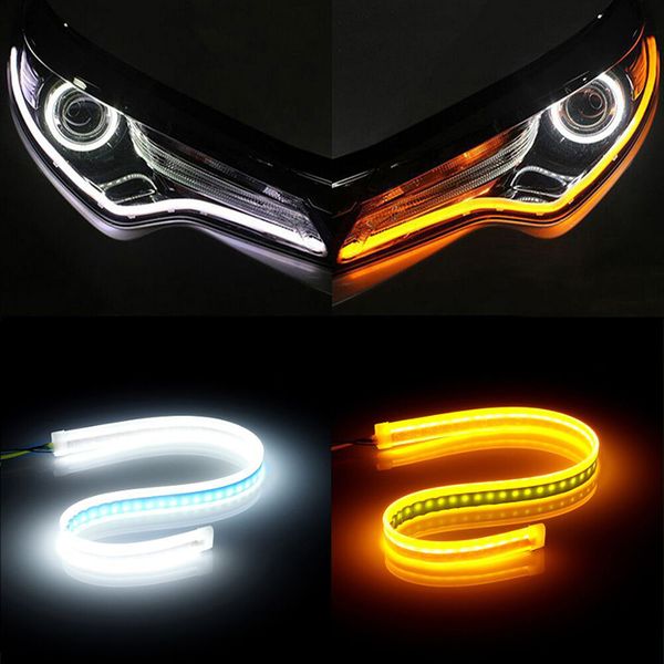 2 pcs 30cm 45cm 60cm flexible tube strip led car daytime running lights turn signal flowing headlight led strip light
2 pcs 30cm 45cm 60cm flexible tube strip led car daytime running lights turn signal flowing headlight led strip light