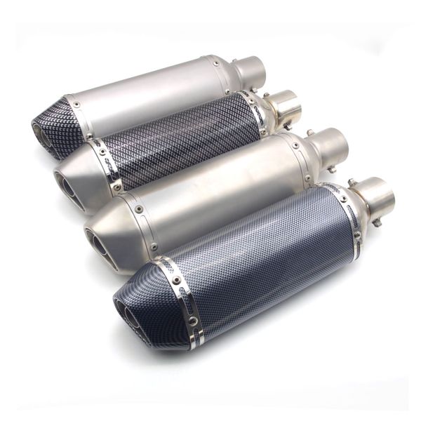 51mm motorcycle exhaust pipe escape universal modified scooter muffler db killer for forza r3 mt 07 mt 125
51mm motorcycle exhaust pipe escape universal modified scooter muffler db killer for forza r3 mt 07 mt 125