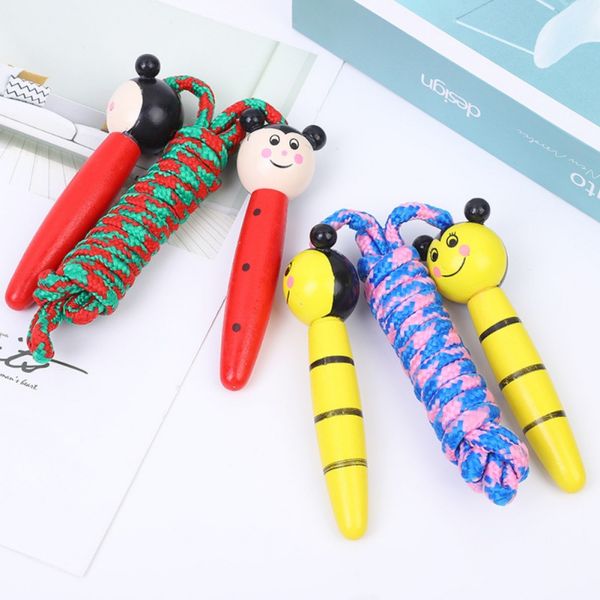 est new children cartoon wooden handle skipping rope students exercise rope fitness jump
est new children cartoon wooden handle skipping rope students exercise rope fitness jump
