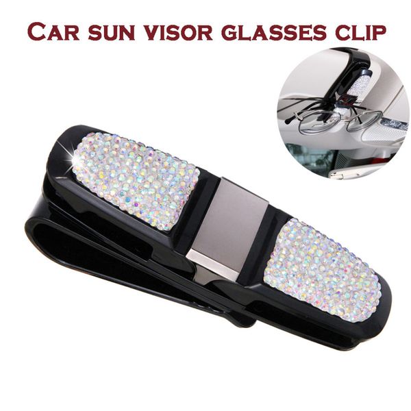 1pcs universal car sun visor glasses sunglasses holder clip rhinestone
1pcs universal car sun visor glasses sunglasses holder clip rhinestone
