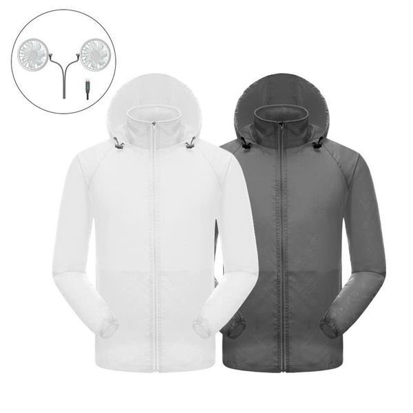cycling shirts & waterproof outdoor air conditioning shirt jacket soft and comfortable sunscreen cooling fan riding sports suit good qu, Black
cycling shirts & waterproof outdoor air conditioning shirt jacket soft and comfortable sunscreen cooling fan riding sports suit good qu, Black