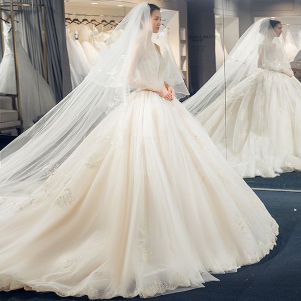 princess spaghetti straps princess ball gown wedding dresses lace appliques crystals sparkly wedding dresses chapel train lace wedding gowns, White
princess spaghetti straps princess ball gown wedding dresses lace appliques crystals sparkly wedding dresses chapel train lace wedding gowns, White
