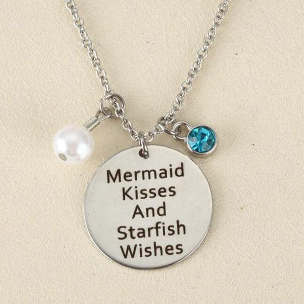 boyfriend girlfriend gift mermaid kisses starfish silver round necklace crystal pendant beach necklace
boyfriend girlfriend gift mermaid kisses starfish silver round necklace crystal pendant beach necklace