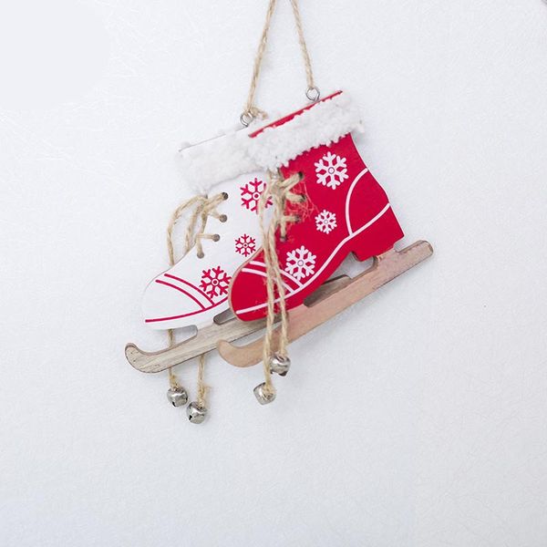2019 creative christmas wooden decorative pendant skates shooes shaped christmas tree hanging decor decorations
2019 creative christmas wooden decorative pendant skates shooes shaped christmas tree hanging decor decorations