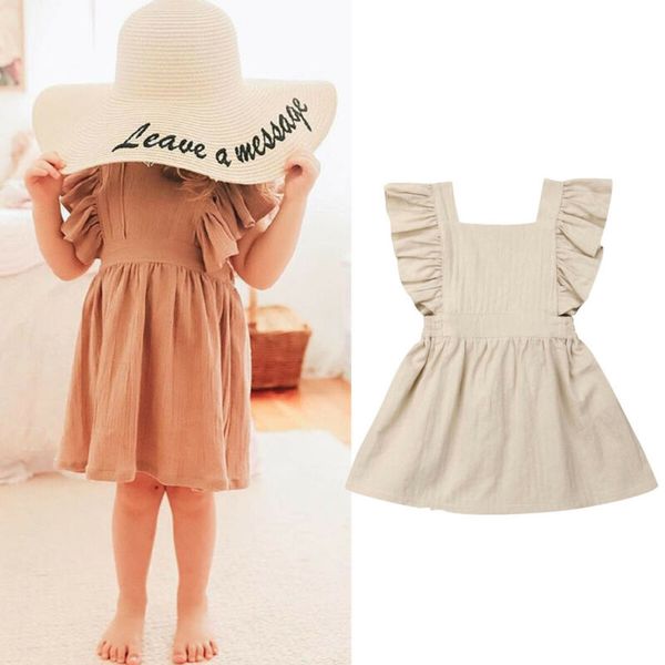 uk toddler baby kid girl clothes ruffle sleeve dress sundress cotton linen, Red;yellow
uk toddler baby kid girl clothes ruffle sleeve dress sundress cotton linen, Red;yellow